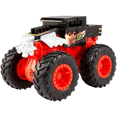 Toy car HOT WHEELS მონსტრი მანქანა დიდ ბორბლებზე Be ge