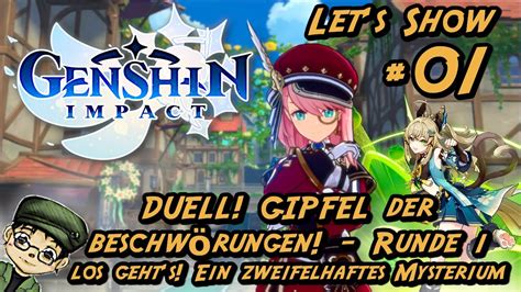 Let S Show Genshin Impact Duell Gipfel Der Beschw Rungen