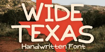 Wide Texas Font | Webfont & Desktop | MyFonts