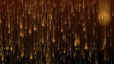 Gold Rain Falling Stock Motion Graphics Motion Array