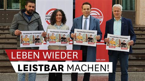 Pressekonferenz Maßnahmen gegen Teuerung YouTube