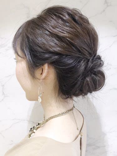 50代は上品な髪型で参列しよう♪結婚式におすすめのおしゃれなヘアアレンジ特集 Folk