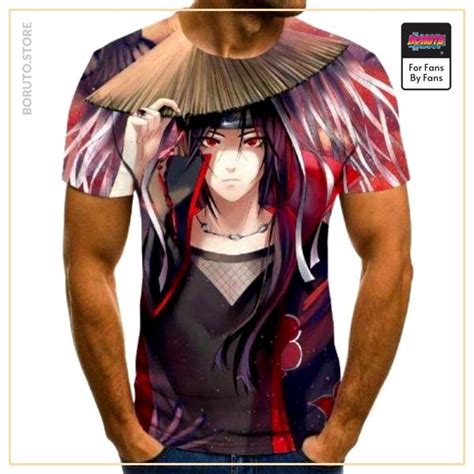 Naruto T Shirts Naruto Itachi Uchiha Akatsuki T Shirt Nrtm