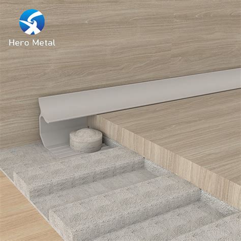 Foshan Factory Floor Aluminum Profile Metal Trim Internal Corner