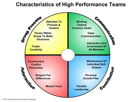 Characteristics Of High Performance Teams