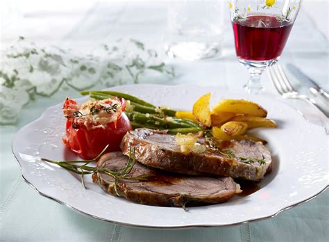 Lammkeule Mit Bohnen Rezept Lecker