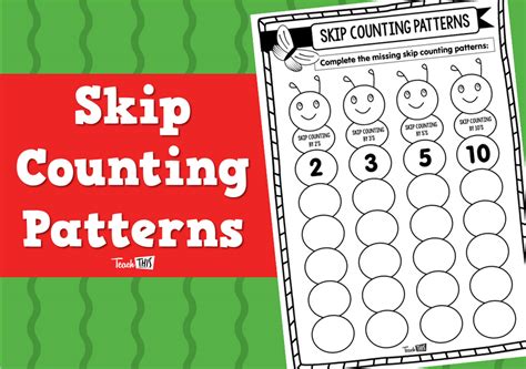 skip counting patterns teacher resources  classroom games