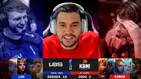 LOS x KABUM CBLOL 2023 10ª Rodada 2ª Etapa Ilha das Lendas