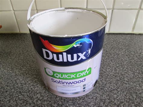 Painting and Decorating tools, tips, chat and how to videos. : Acrylic satinwood paint by Dulux ...