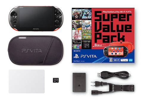 Psvitaplaystation Vita Super Value Pack Wifi Pchj