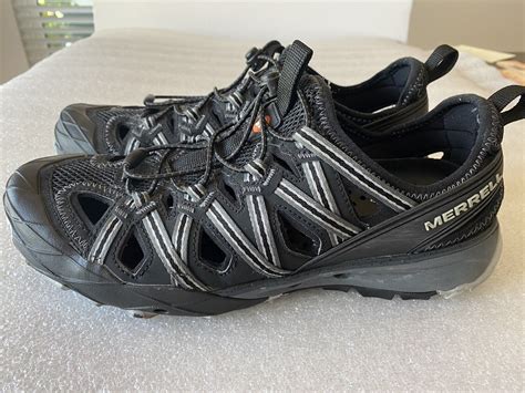 Merrell Vibram Sandals Black Mens Size 85 Gem