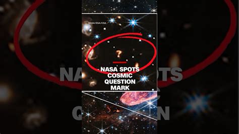 NASA spots cosmic question mark - The Global Herald