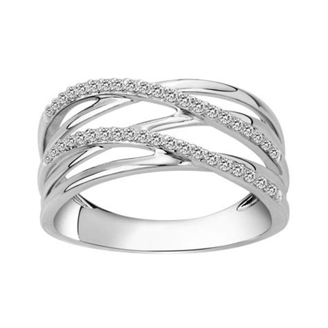 Bague Femme Argent Et Oxydes Plus De Bagues Femmes Edora