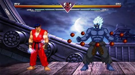 RYU Vs ONI VERY INCREDIBLY EXCITING FIGHT YouTube