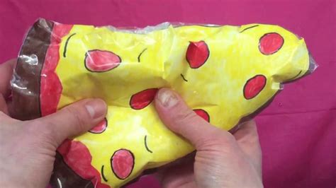 Diy Xxl Pizza Squishy Zelf Maken Van Papier Diy Squishy Xxl Pizza