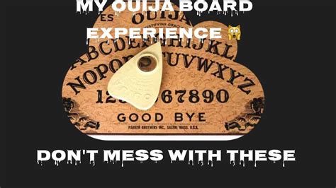 Storytime My Ouija Board Experiences Youtube