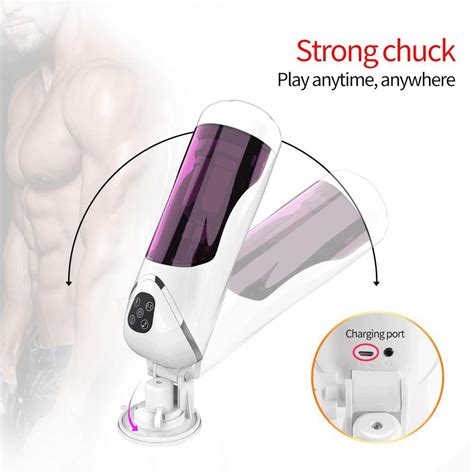 Buy Full Automatic Piston Telescopic Rotation Male Masturbator Cup