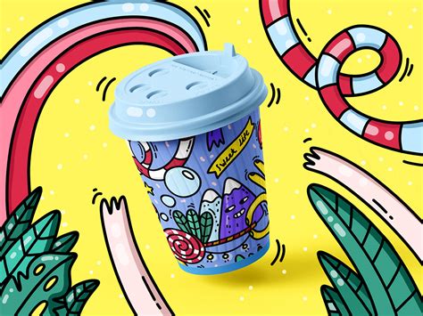 Doodle-Coffee Cup :: Behance