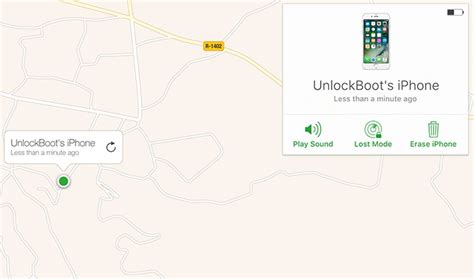how to find a dead iphone