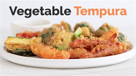 Vegetable Tempura · Simple Vegan Blog Youtube