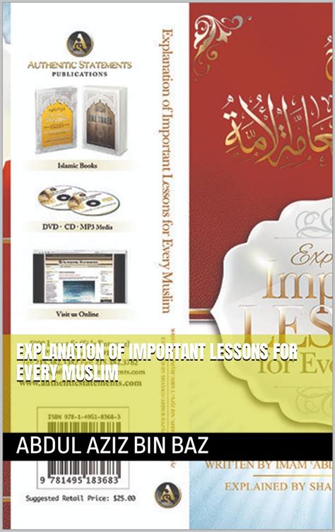 Explanation Of Important Lessons For Every Muslim Ebook Bin Baz Abdul Aziz Uk