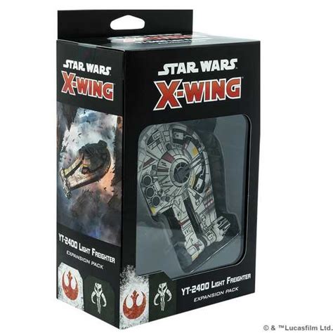 Star Wars X Wing Yt 2400 Light Freighter Dark Star Games