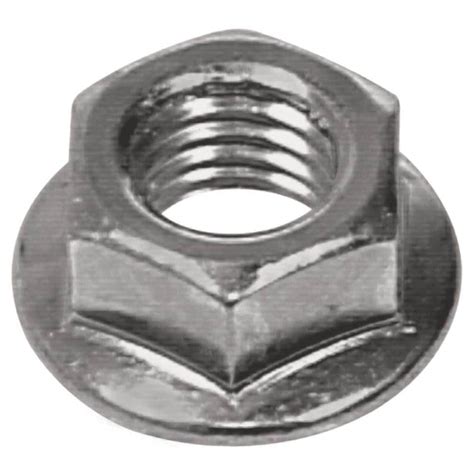 Hillman 4 Count 10mm Zinc Plated Metric Flange Nuts At Lowes