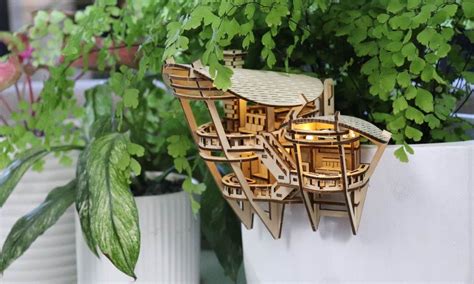 Diy Crafts And Wooden Puzzles For Adults Tiny Treehouses Fai Da Te