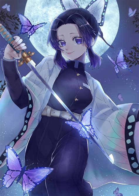 Kochou Shinobu Kimetsu No Yaiba Image By Pixiv Id 39119846 2706171