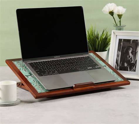 Polished Printed Wooden Laptop Table For Office At Best Price In