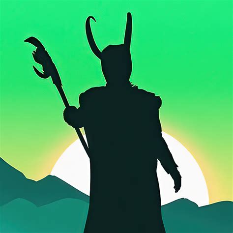 1024x1024 Loki Minimal Art 4k 1024x1024 Resolution HD 4k Wallpapers ...