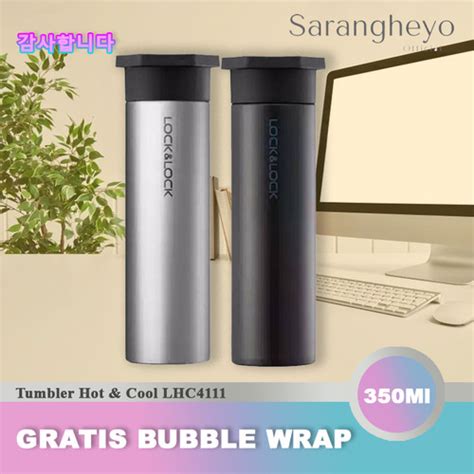 Jual Knob Hero Tumbler Termos Hot Cool Ml Lock Lock LHC LHC Hitam Kota