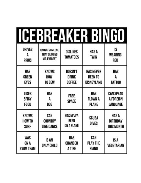 15 best Ice Breakers images on Pinterest | English grammar, New years ...