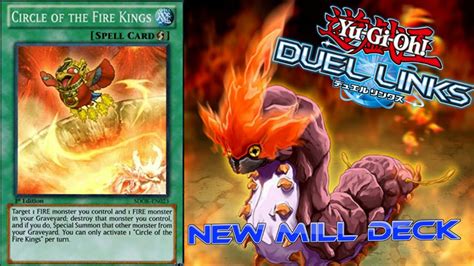 New Mill Deck With Warm Worm Feat Circle Of The Fire Kings Yu Gi Oh