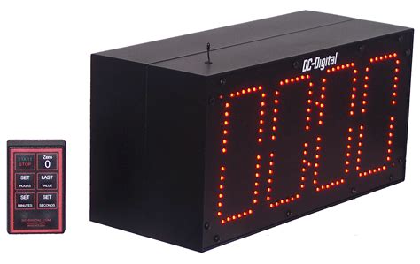 Double Sided RF Wireless Presentation Countdown Timer-Clock – Customized Digital LED Timers ...