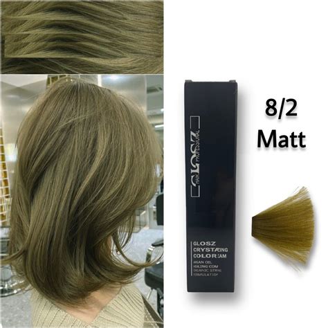 Light Brown Matt Blonde Permanent Hair Color 8 2 Light Matt Blonde