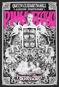 Historic Pink Floyd Montreal Canada Concert Poster From 1977 In The