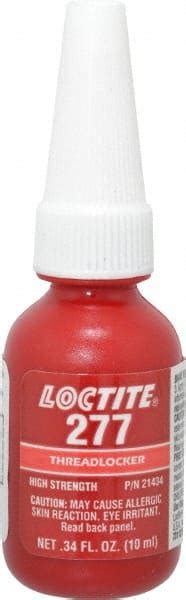 Loctite Threadlocker Red Liquid Ml Bottle Msc Direct