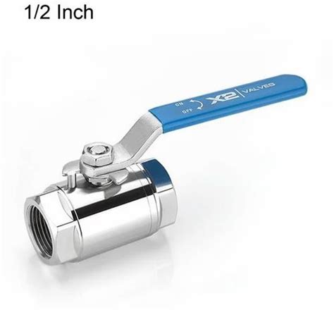 1/2 Inch Stainless Steel Ball Valve, Flanged at ₹ 180/piece in ...