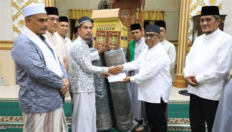 Safari Ramadhan Pj Bupati Aceh Utara Kunjungi Masjid Baitul Karim Nibong