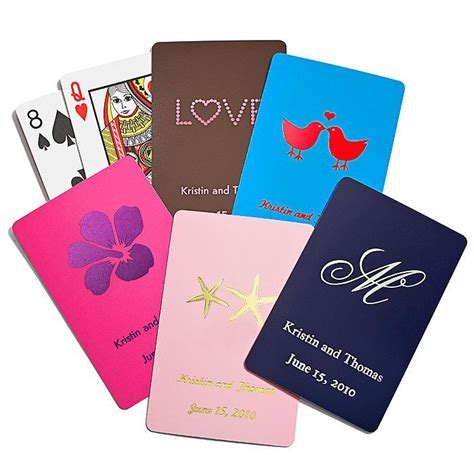 Wedding Gifts - Personalized Deck Of Playing Cards #1182001 - Weddbook