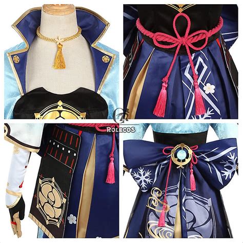 Game Genshin Impact Kamisato Ayaka Cosplay Costume Kamisato Ayaka