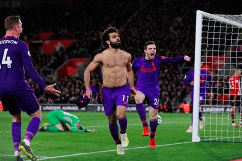 Salah Ends Goal Drought As Liverpool Sink Saints Latest Football News