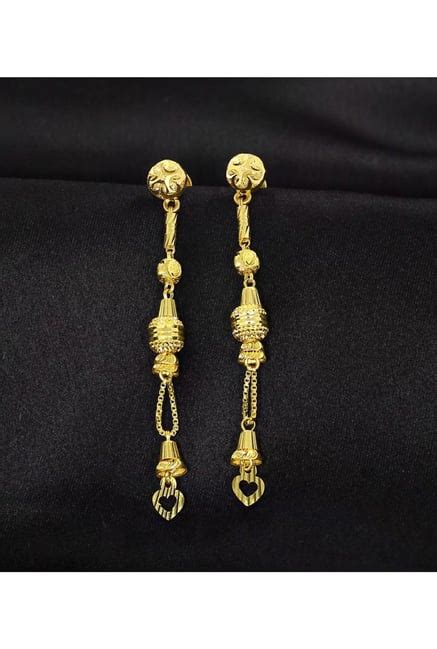 Candere By Kalyan Jewellers 22K Gold Earrings From Candere By Kalyan