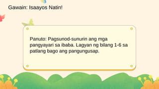 Maikling Kwento Hudyat Ng Pagkakasunod Sunod Ng Mga Pangyayari PPT