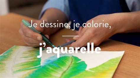 Tuto Dessiner Et Colorer Au Crayon Aquarelle YouTube