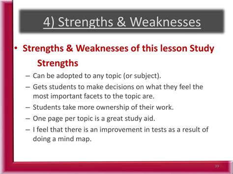 Strengths And Weaknesses Examples Student