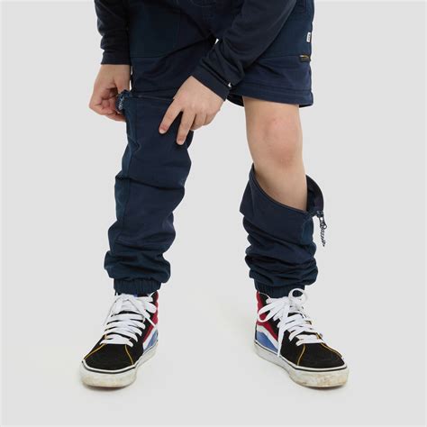 Kids zip-off pant blue | The two-in-one pants | namuk®