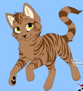 warrior cats rpg: Tigerheart (Male) (Son of Jadestar and Hawkheart)