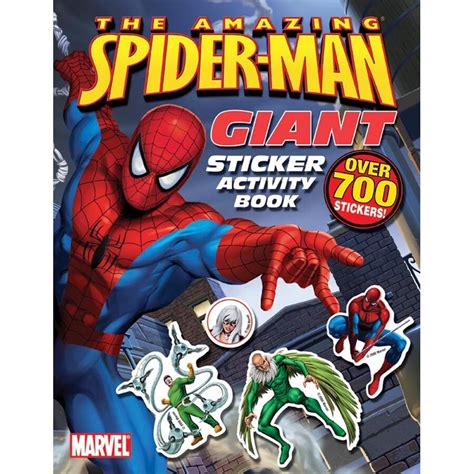 Spiderman Giant Sticker Book At